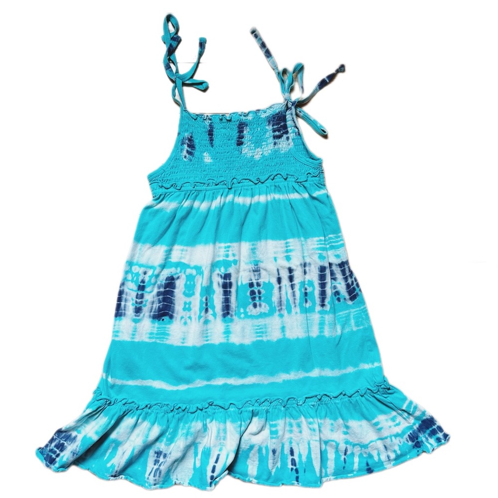 Tie-dye dress with ruffle by Gap Kids